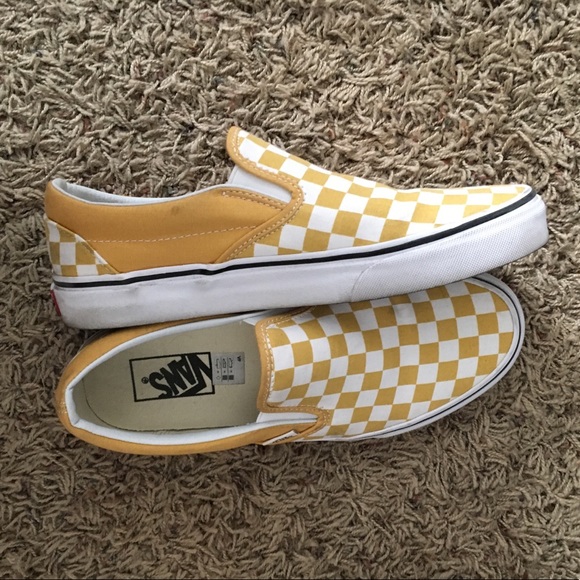mustard yellow vans